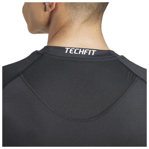 Adidas Ανδρική κοντομάνικη μπλούζα Techfit Compression 3-Stripes Tee